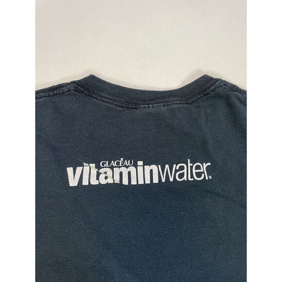 Vitamin Water Graphic Promo T-shirt Men Large Black Short Sleeve - Picture 7 of 10